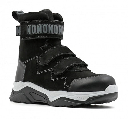 Ботинки ортопедические подростковые утепленные Ортомода 43057-Н-101 с высоким берцем ДЦП фото 1