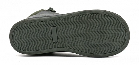 Ботинки ортопедические детские утепленные Ортомода 2559-Х-104 серые с высоким берцем и молнией фото 5