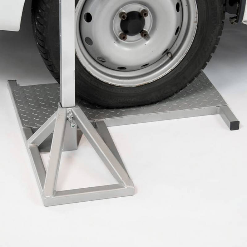 Кронштейн-основание подъемника, под колесо автомобиля для MET TITAN M фото 2