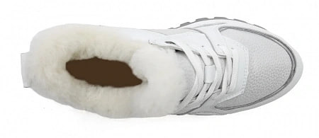 Кроссовки ортопедические женские зимние Ортомода 85268-205-Х кожаные с мехом фото 6