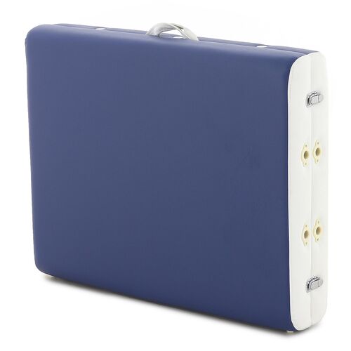 Массажный стол складной Med-mos JFAL01A (2-х секционный) алюминиевая рама, двуцветный, ложе 185х70 фото 12