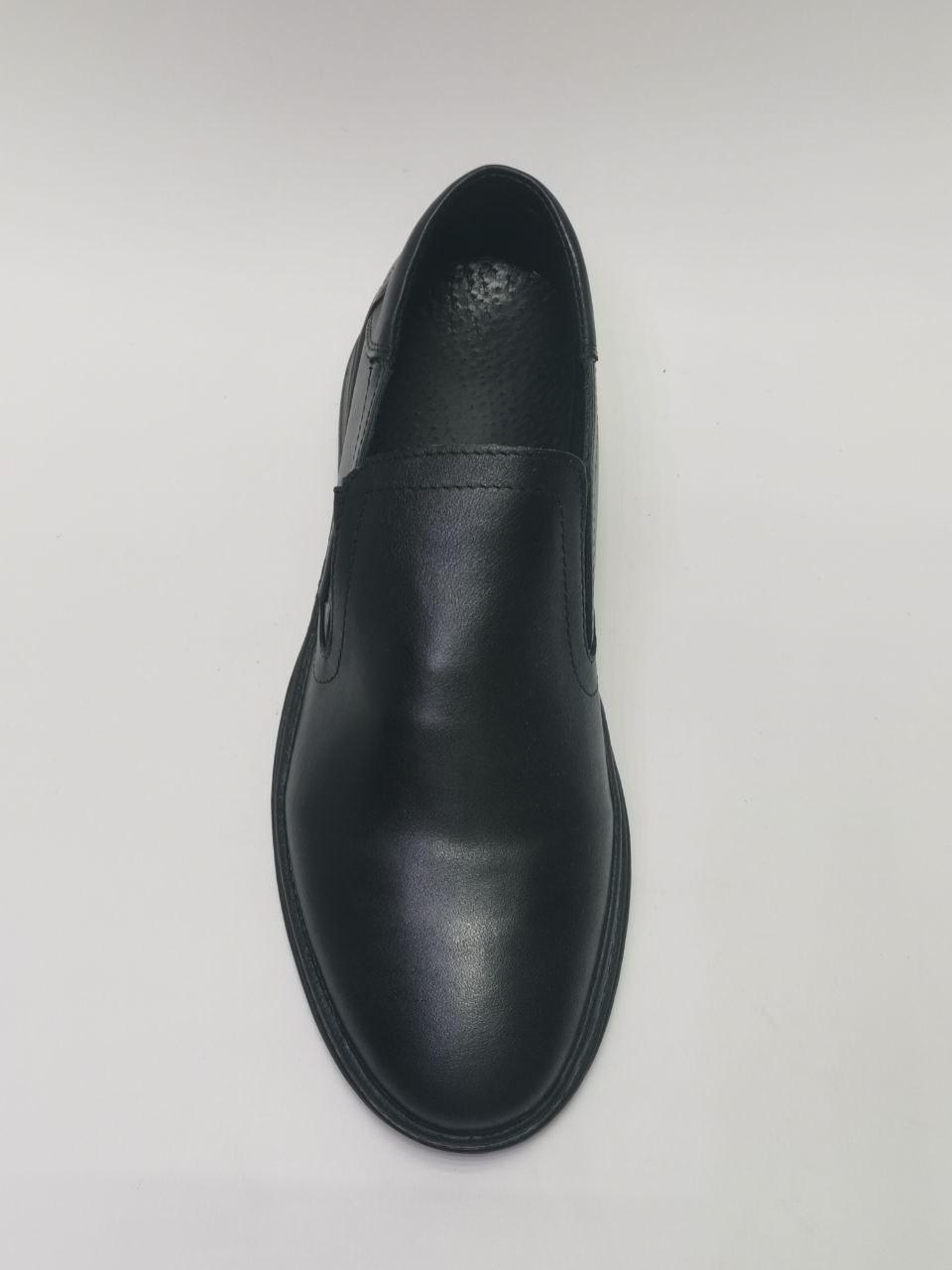 Полуботинки ортопедические мужские кожаные Ортомода 92470-Х-001 черные увеличенной полноты фото 8