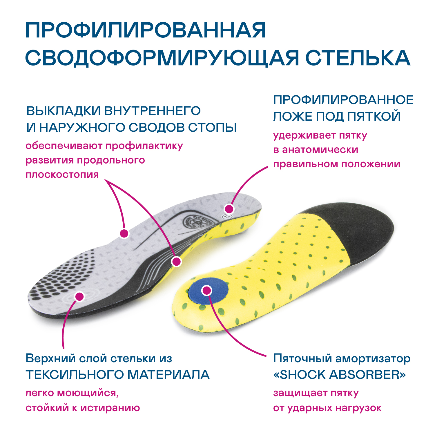 Ортопедическая обувь Orthoboom кроссовки 35037-01 иссиня-черный фото 10