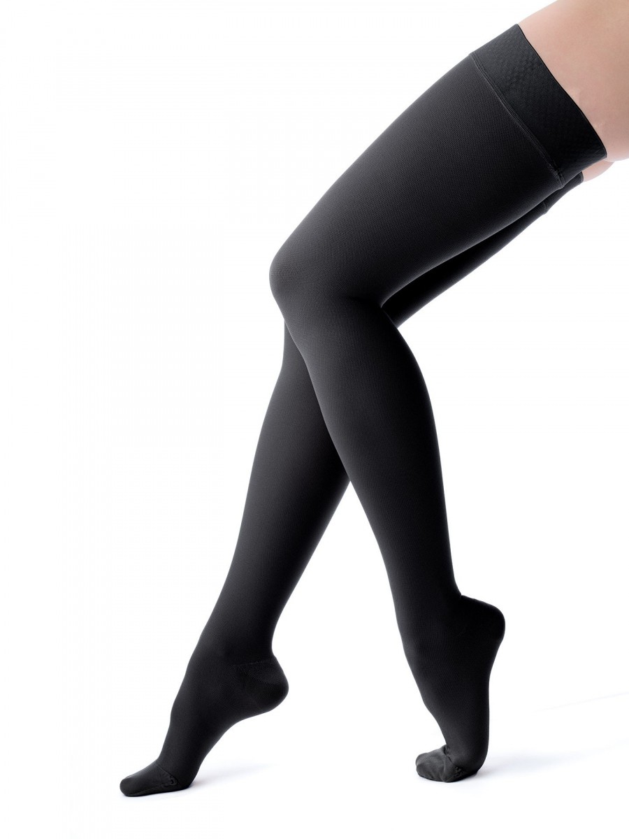 Компрессионные чулки Medi duomed 2 кл.компр. с закрытым носком и резинкой на силиконовой основе фото 2
