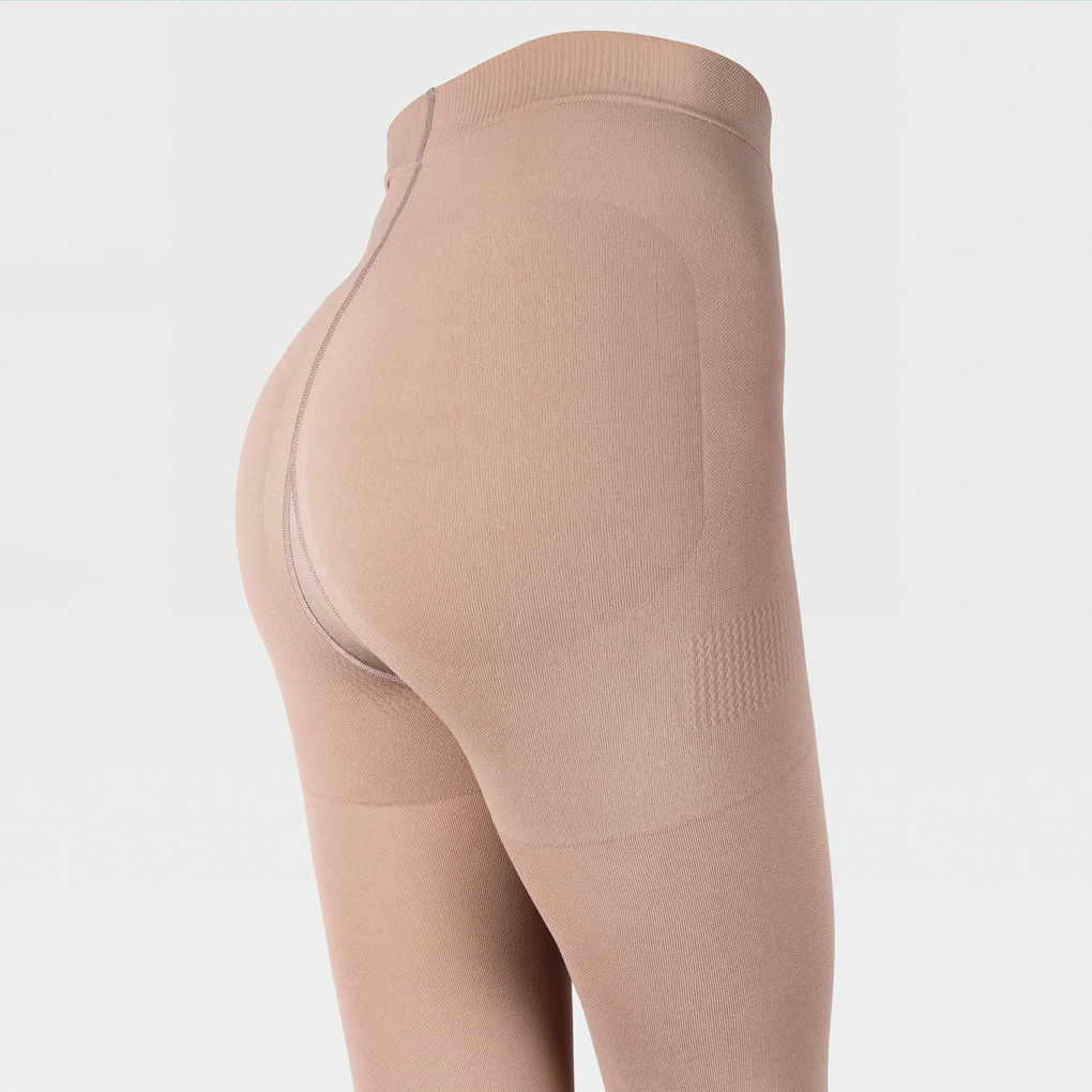 Компрессионные колготки 1 кл. (закрытый носок) ID-100 р.M (норм) черный														 фото 8