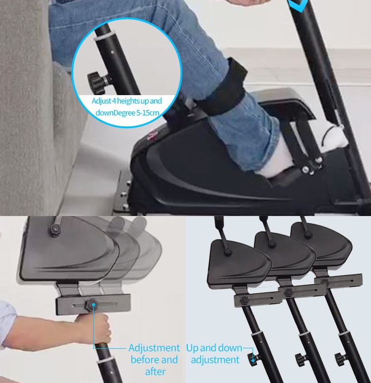 Простой педальный тренажер с электродвигателем LY-901-F фото 3