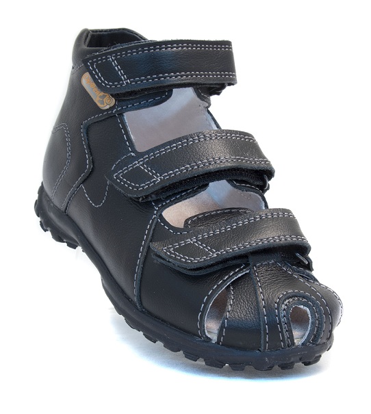 Сандалии  с закрытым носом Б3-224-304-000-1 черный  фото 2