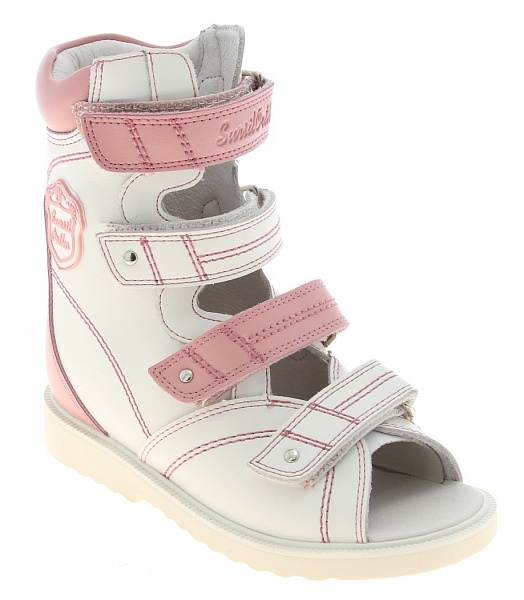 Тутор на 4-х липучках (цвет бело/розовый) 23-104 фото 1